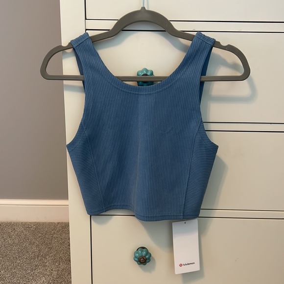 Lululemon Ribbed Softstreme Cropped Tank - Picture 6 of 6